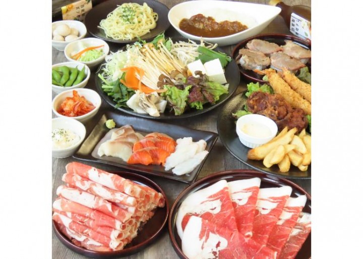 北海ラムしゃぶ×厳選ぶたしゃぶ 菜々亭